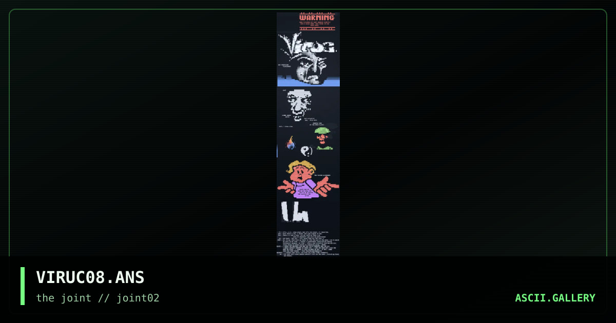 VIRUC08.ANS, by the joint, 1996