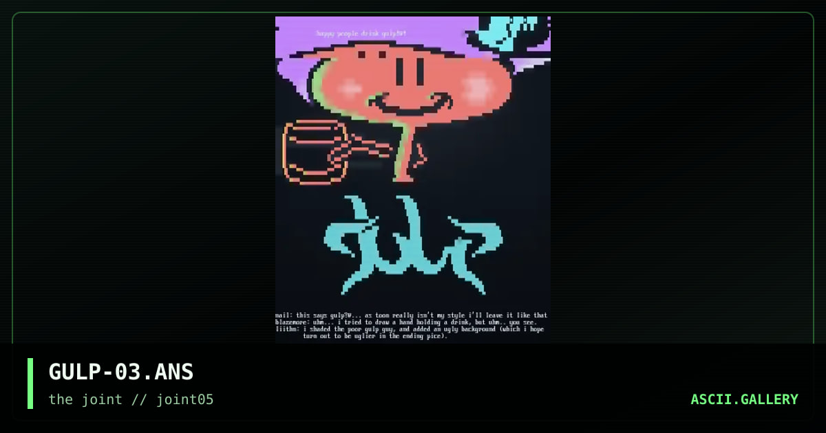 GULP-03.ANS, by the joint, 1996