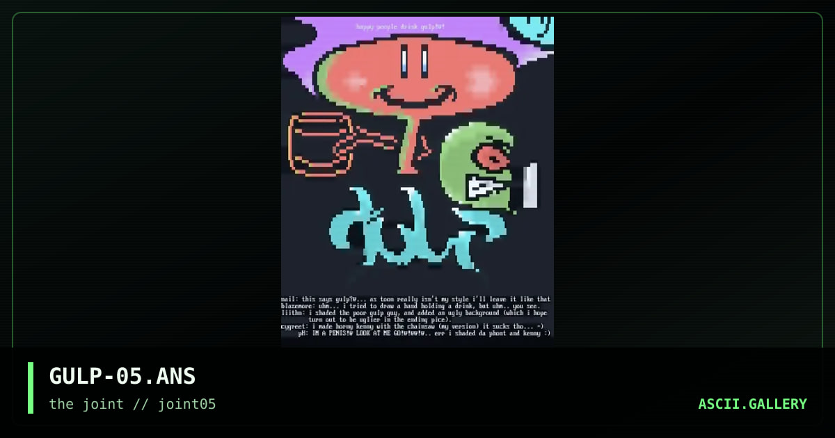 GULP-05.ANS, by the joint, 1996