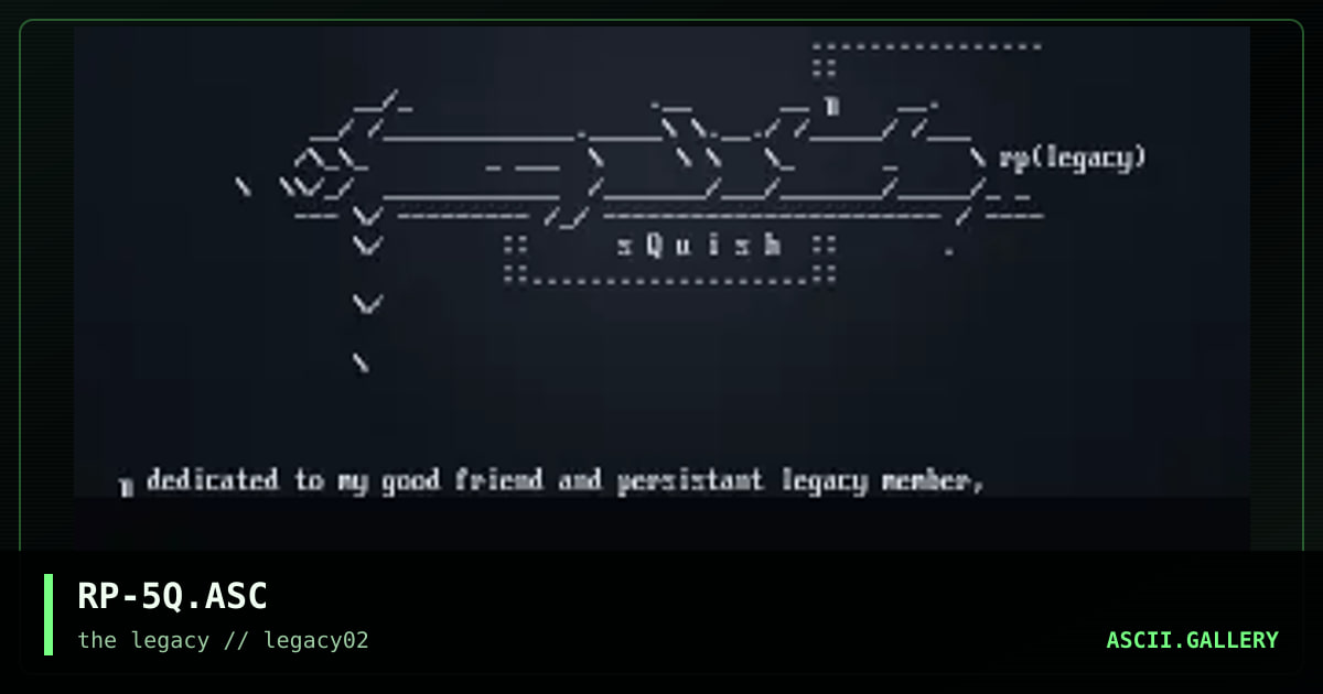 squish, by rippa, 1999