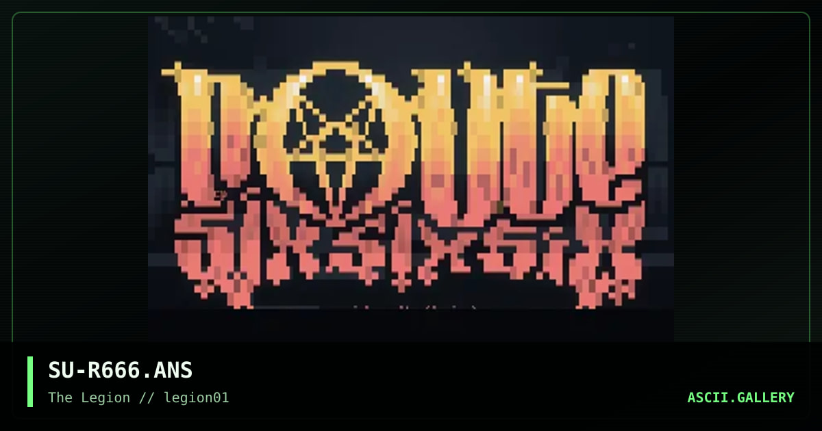 route666, by sultan, chaotic prisoner, 1998