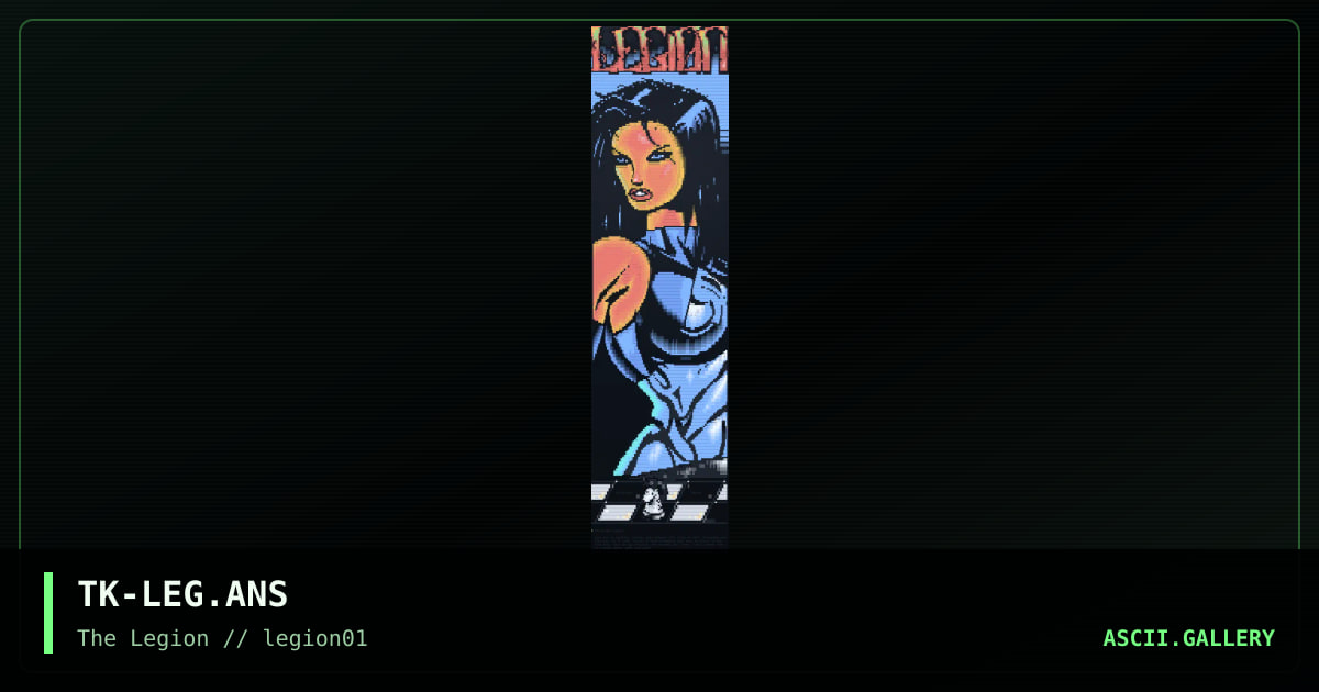 legion promo, by the knight, 1998