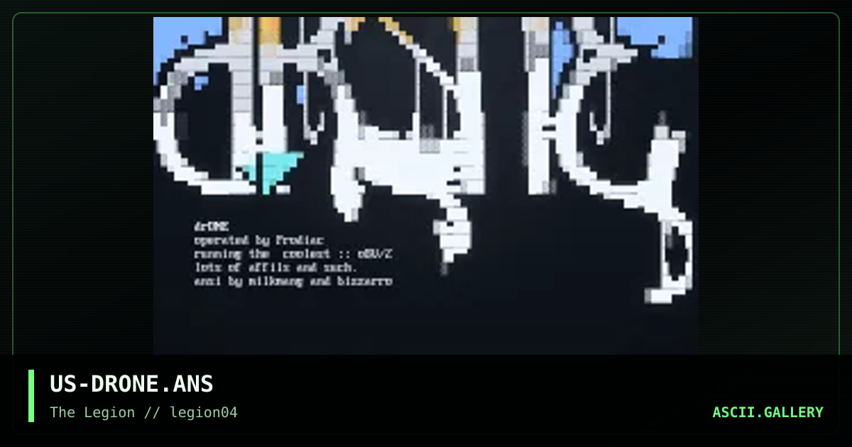 drone, by bizzarro, milkmang, 1998