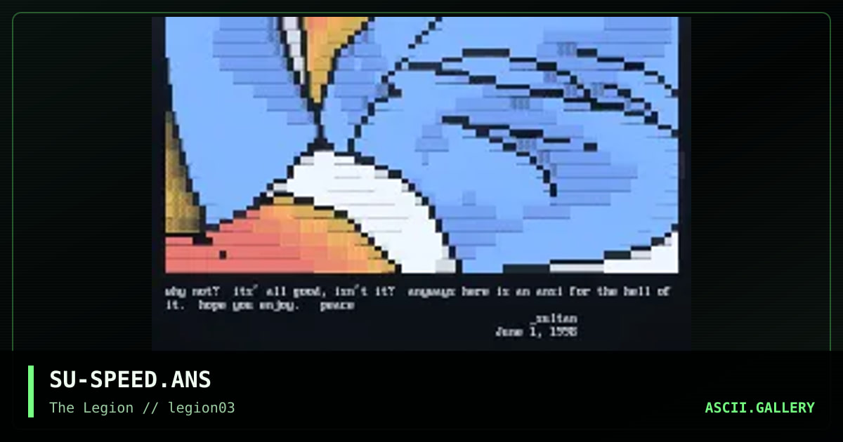 speed racer, by sultan, 1998