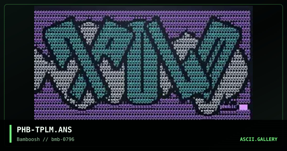 Tpolm [asc]-logo, by phobic, 1996