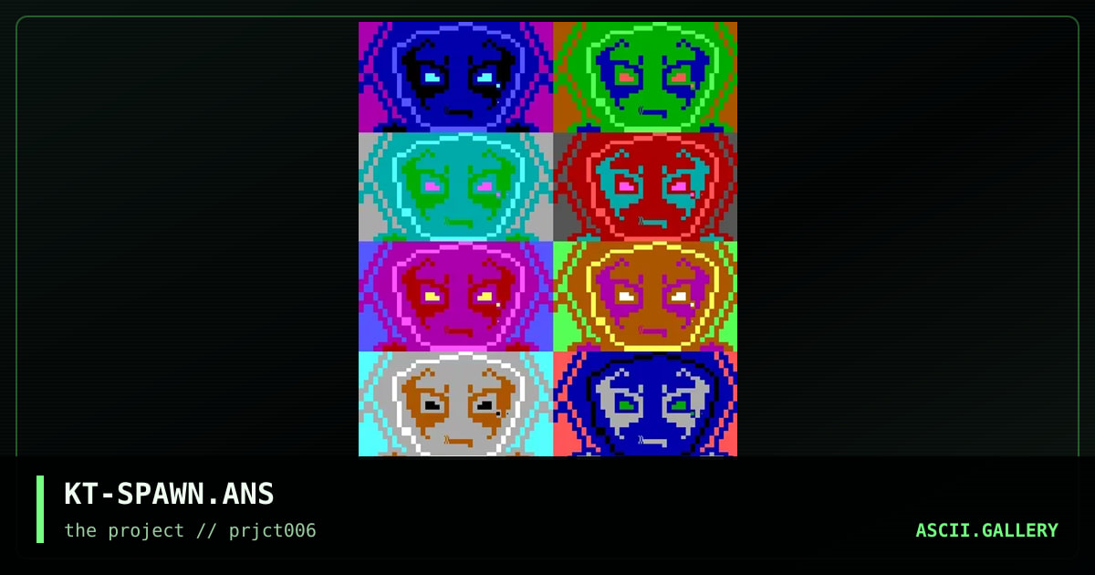 Spawndy Warhol - great in glow3.com, by cthulu, 1999