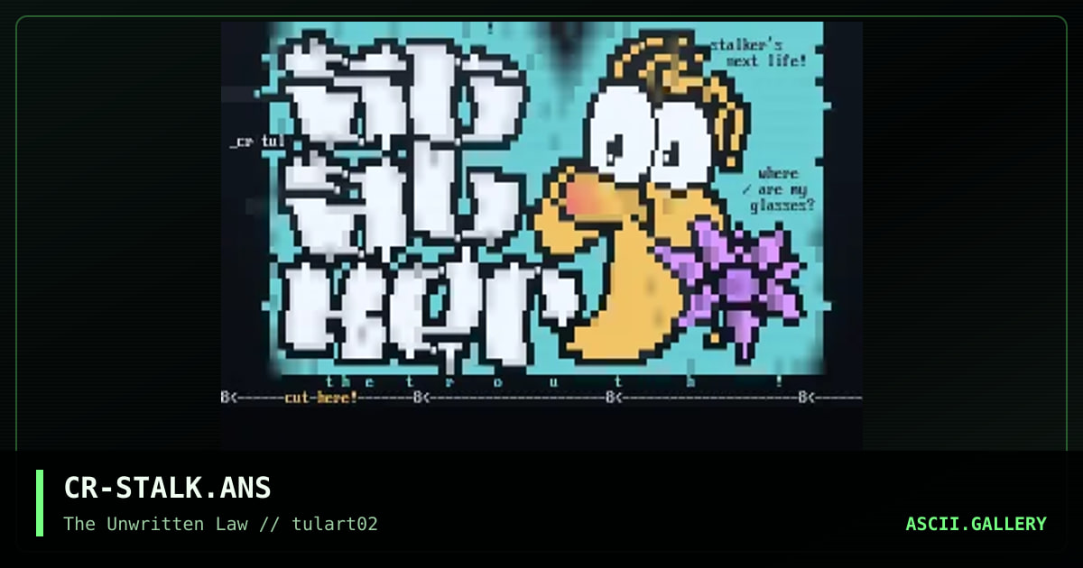 Stalker's Next Life (Bananaman), by corey, 1996