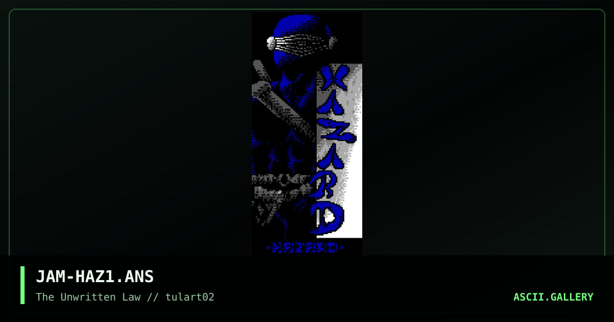 Hazard, by jam-o, 1996