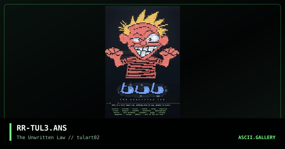 tul, by riddler, 1996