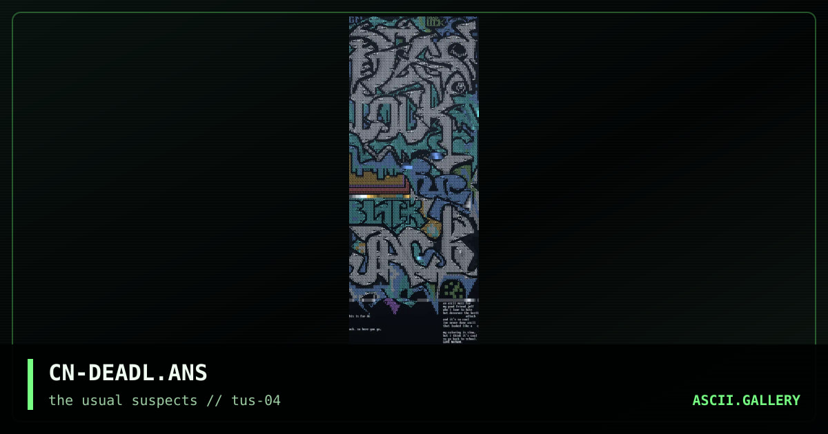 CN-DEADL.ANS, by cain, 2001
