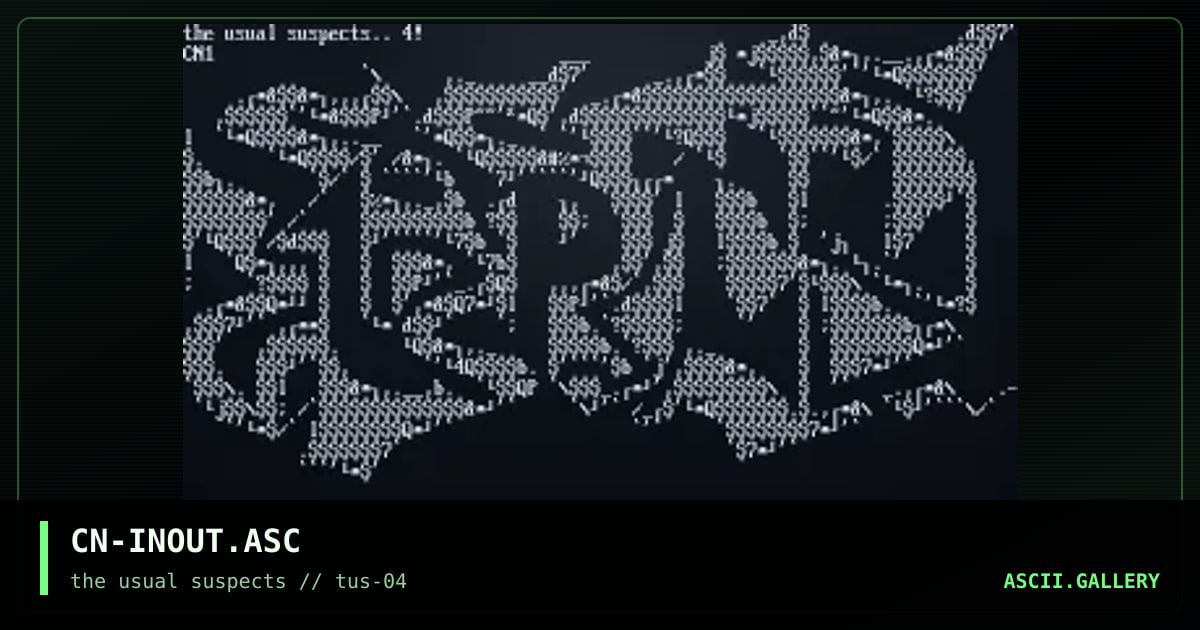 CN-INOUT.ASC, by cain, 2001