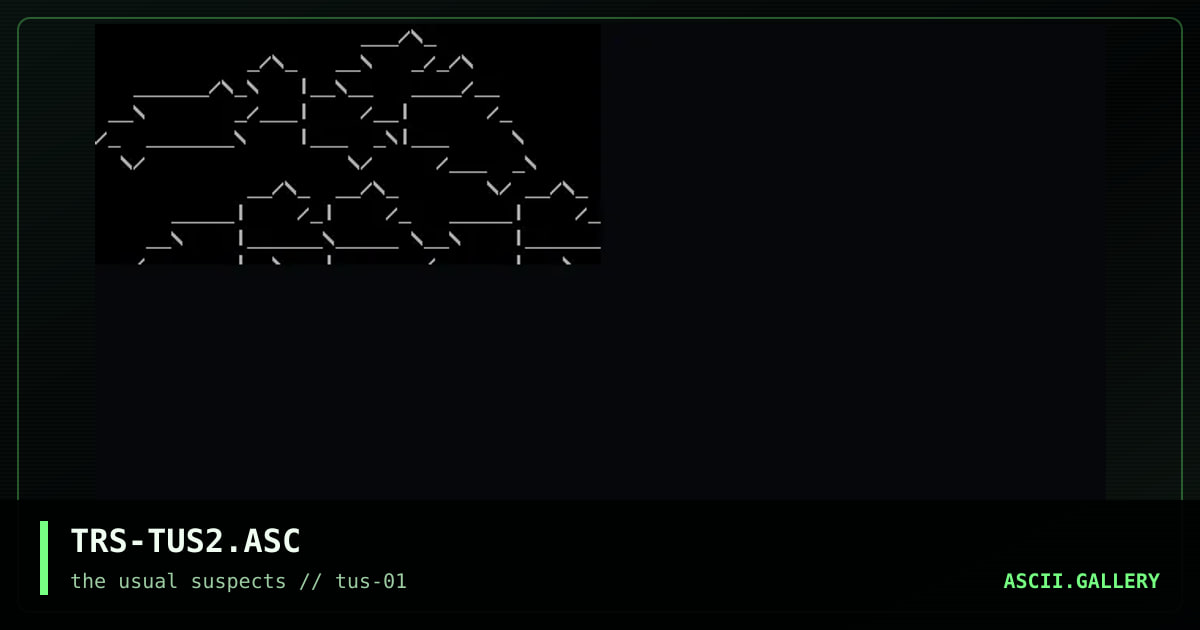 TRS-TUS2.ASC, by trasher, 2001