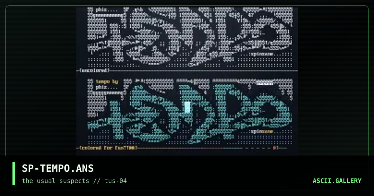 SP-TEMPO.ANS, by spinsane, 2001