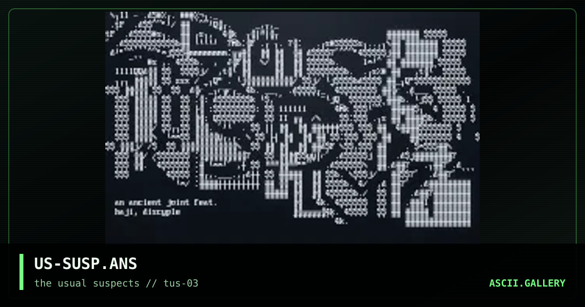 US-SUSP.ANS, by discyple, haji, 2001