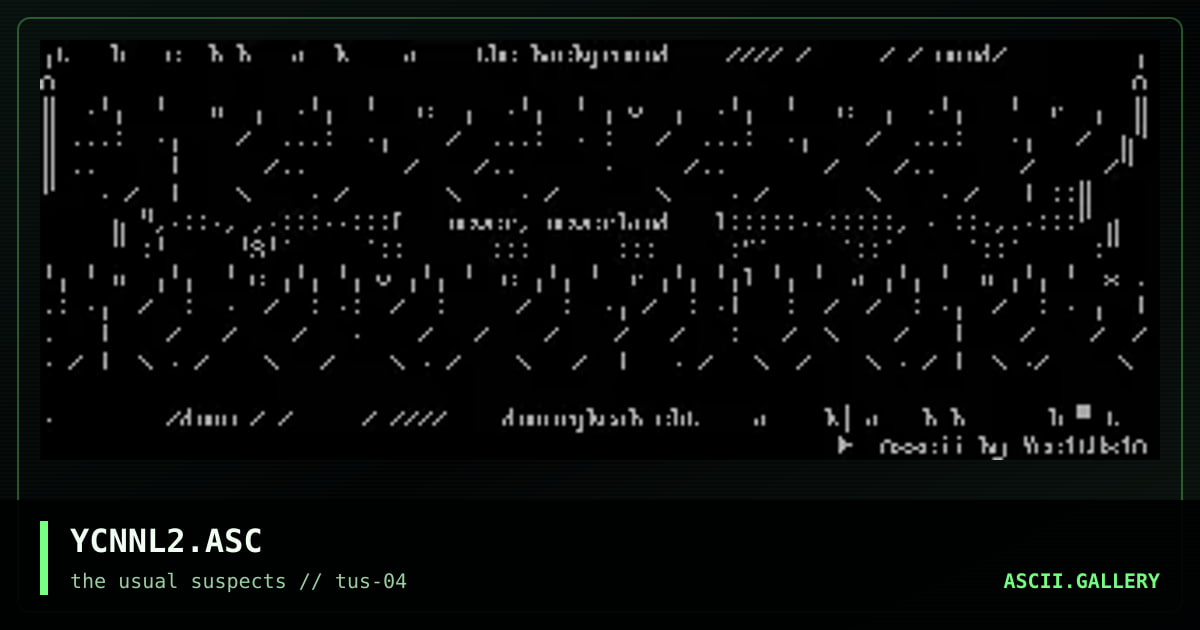 YCNNL2.ASC, by yce, 2001