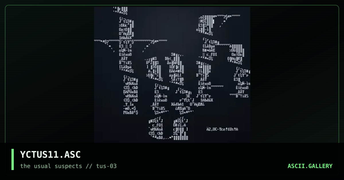 YCTUS11.ASC, by yce, 2001