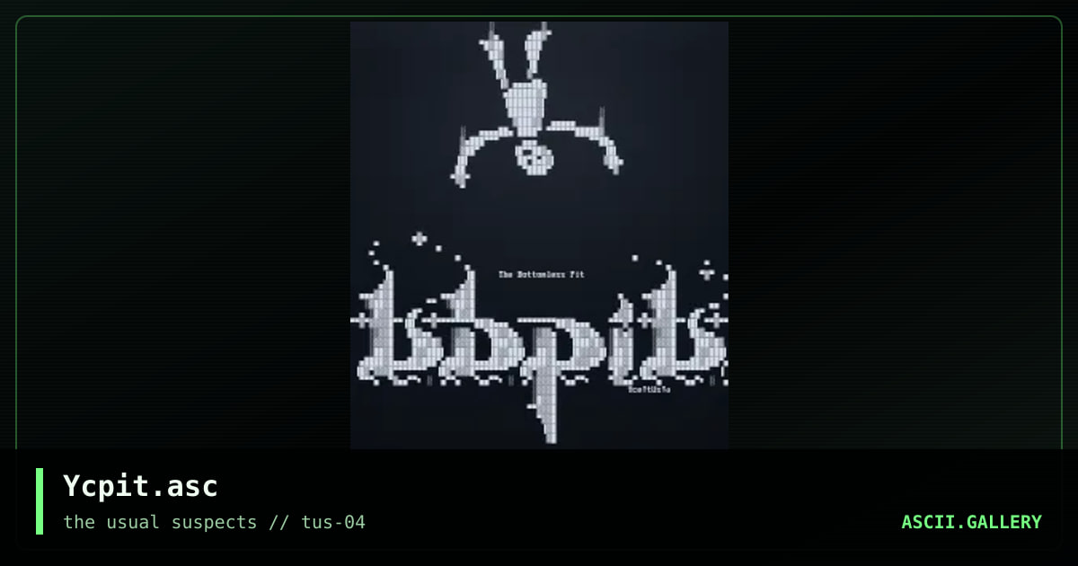 Ycpit.asc, by yce, 2001