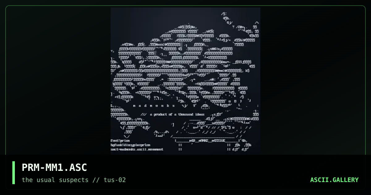 m4Dm0NKZ, by prizm, 2001