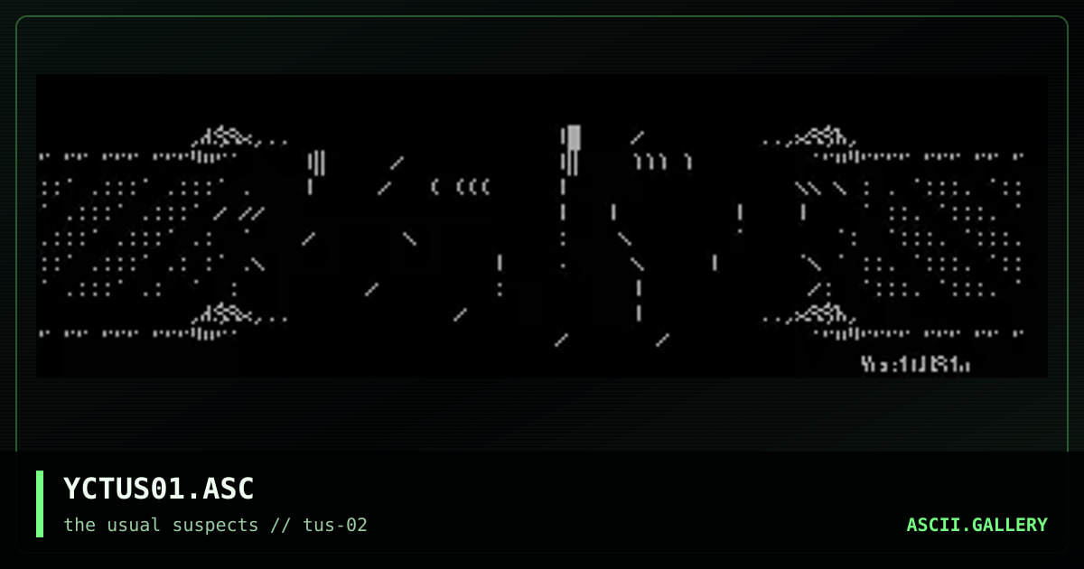 YCTUS01.ASC, by yce, 2001