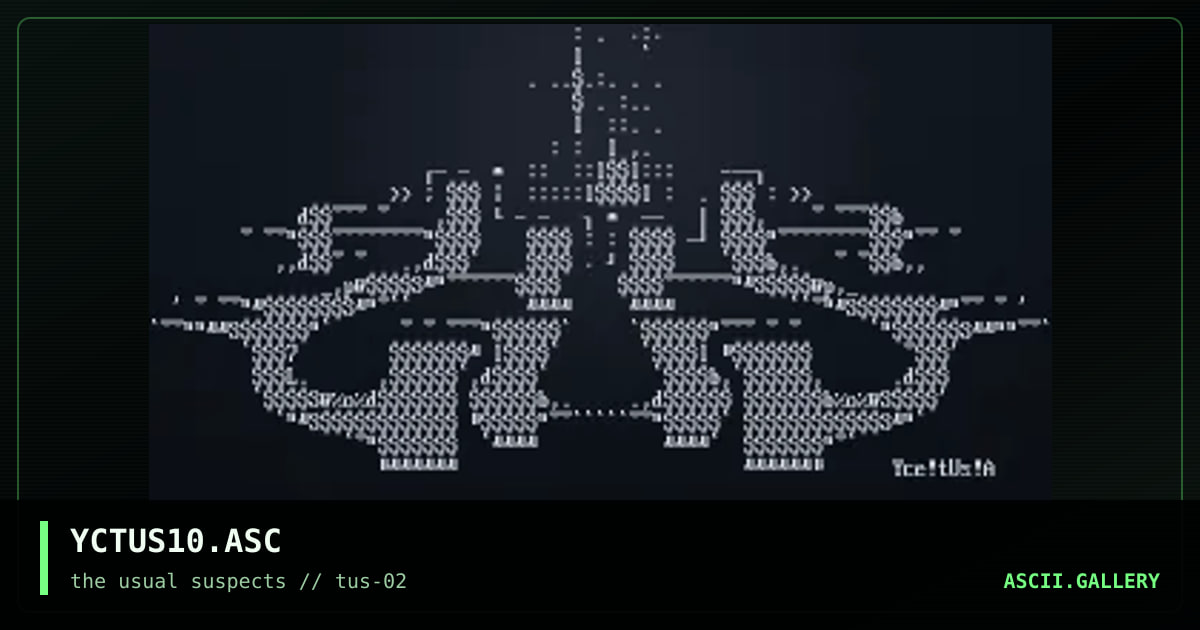 YCTUS10.ASC, by yce, 2001