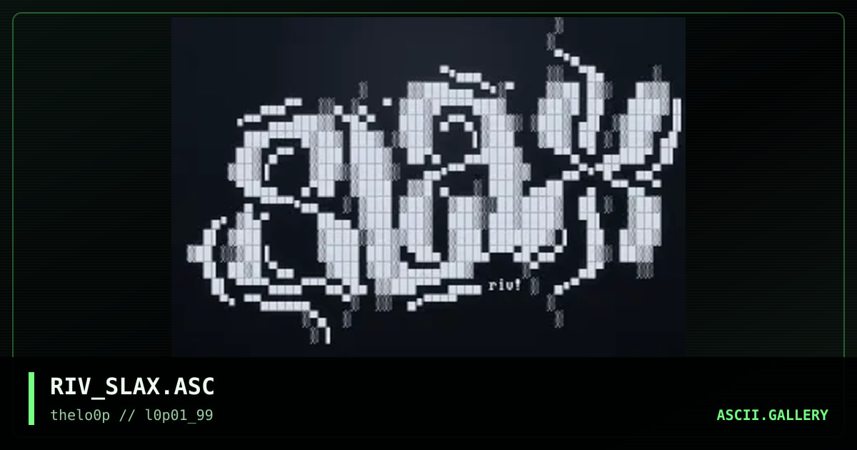 RIV_SLAX.ASC, by riven, 1999