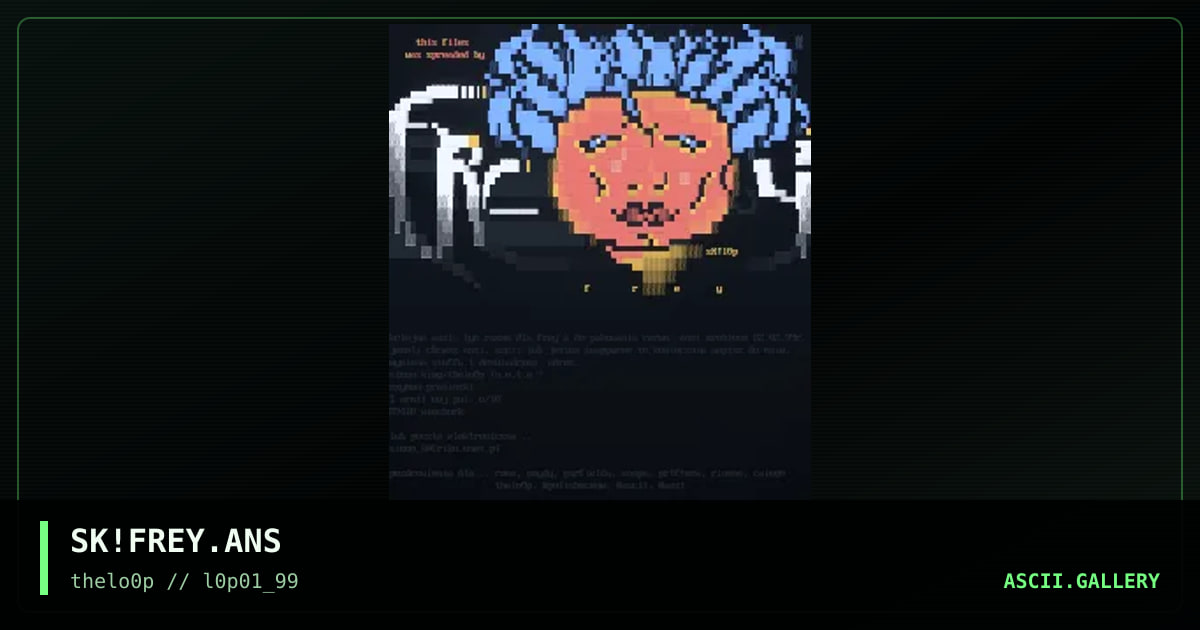 fREY, by simonking, 1999