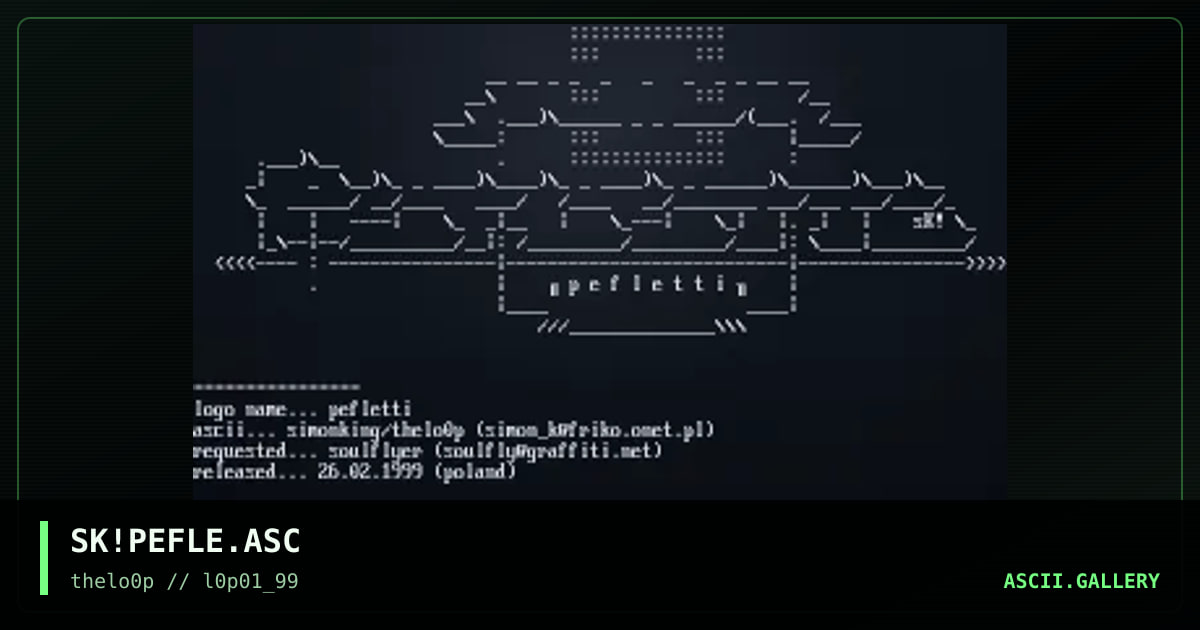SK!PEFLE.ASC, by simonking, 1999
