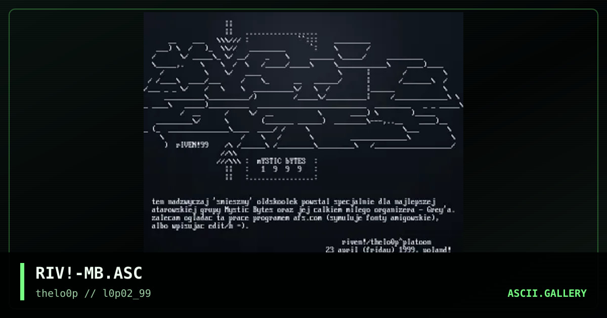 RIV!-MB.ASC, by riven, 1999