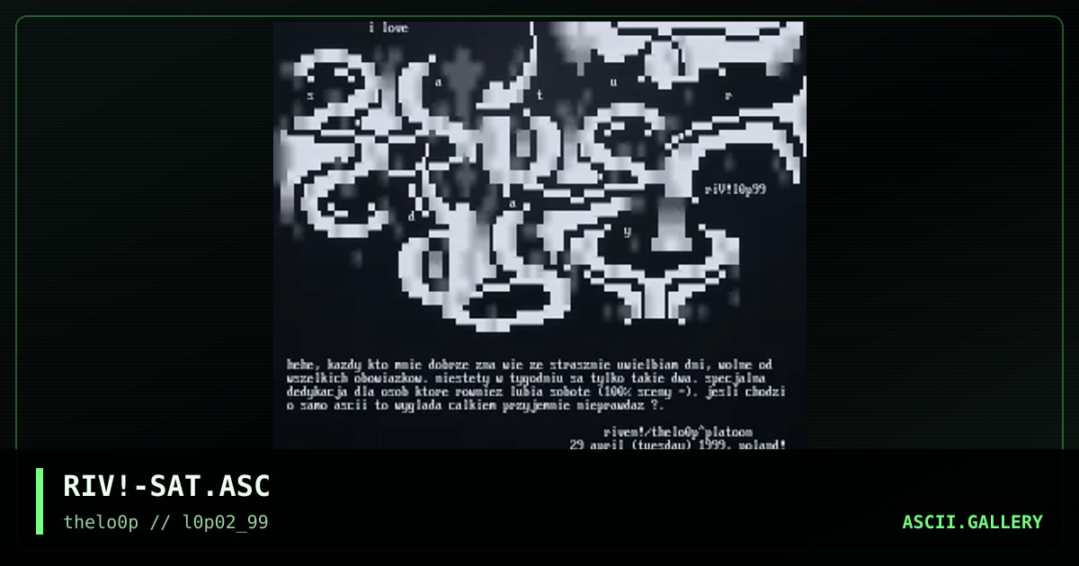 RIV!-SAT.ASC, by riven, 1999