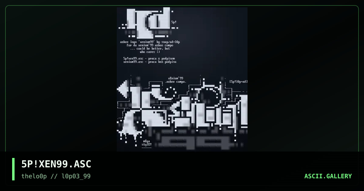 5P!XEN99.ASC, by snap, 1999