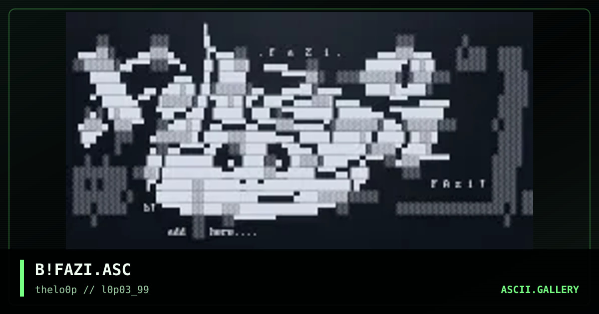 B!FAZI.ASC, by bull, 1999