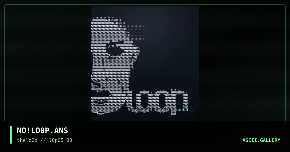 lo0p, by noches, 2000