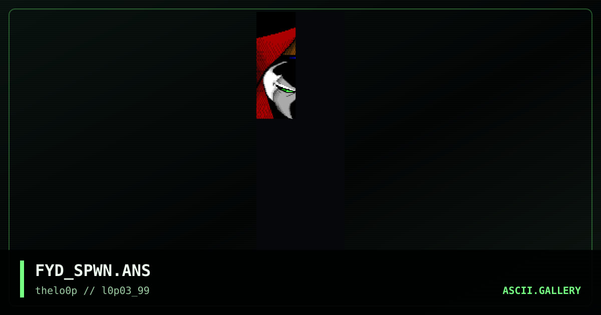 sPAWN - aNTIQ98 entry, by floyd, 1999