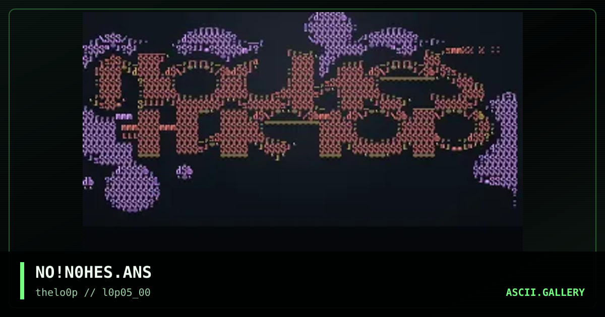 noches/thelo0p, by noches, 2000