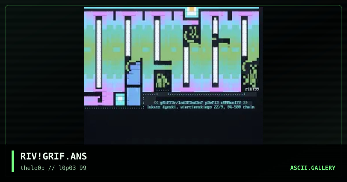 - gRiFtEr -, by riven, 1999
