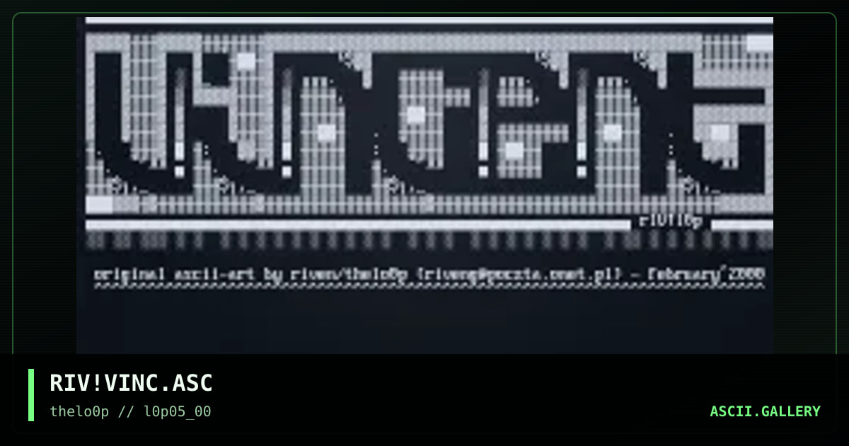 RIV!VINC.ASC, by riven, 2000