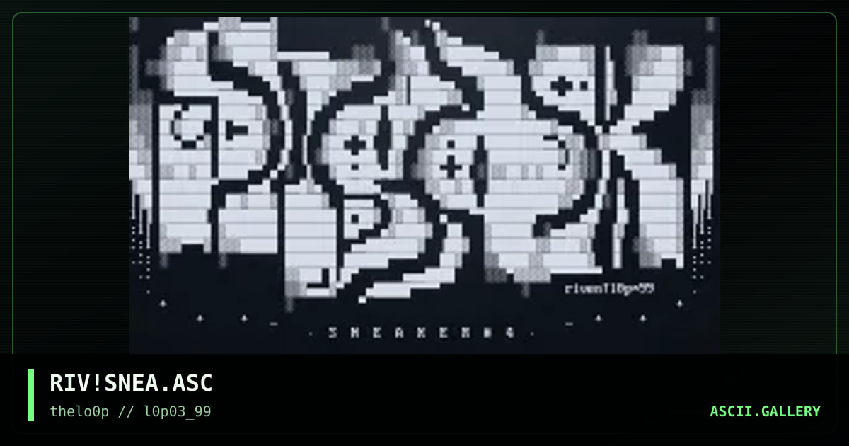 sneaker ending cover..., by riven, 1999