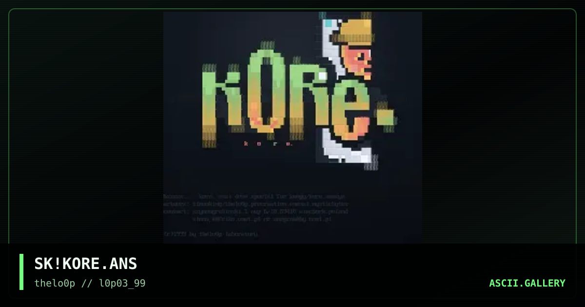 hUNT fOR gREEN kORE., by simonking, 1999