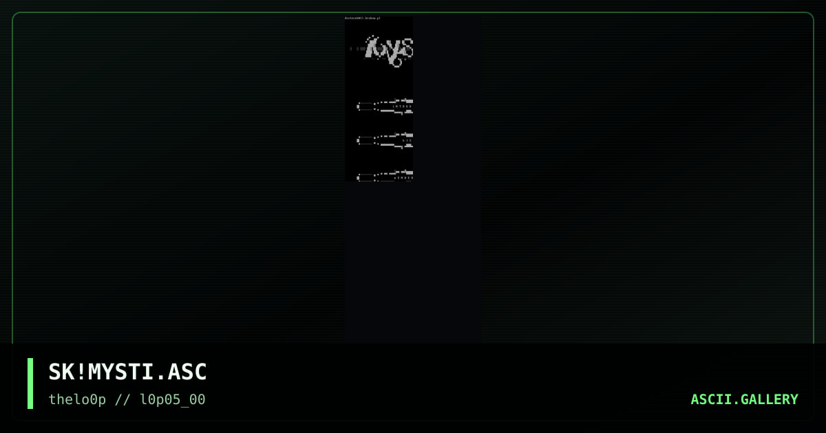 SK!MYSTI.ASC, by simonking, 2000