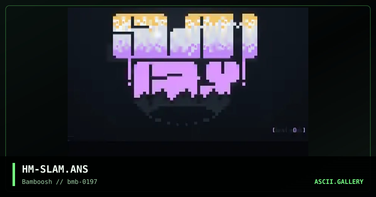 slam city!, by head monk, 1997