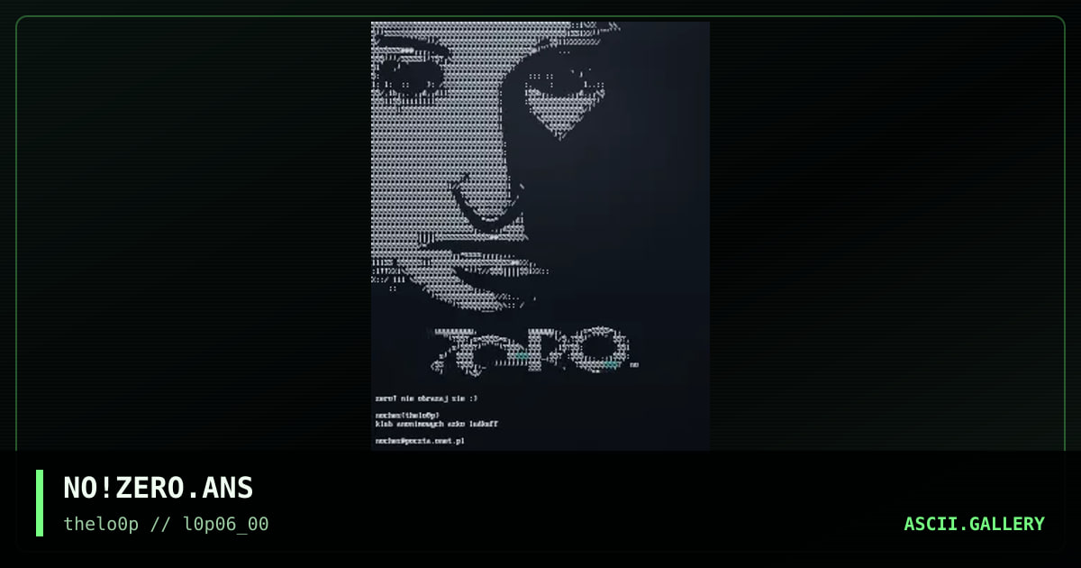 zero, by noches, 2000