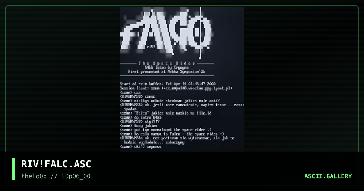 RIV!FALC.ASC, by riven, 2000