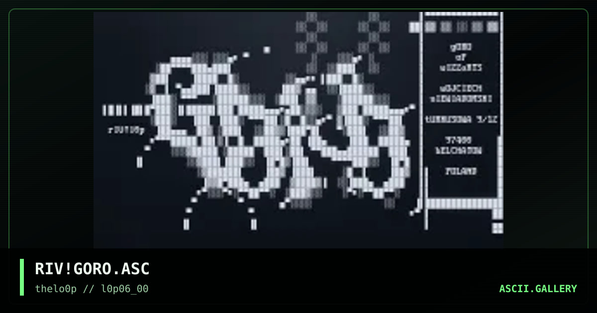 RIV!GORO.ASC, by riven, 2000