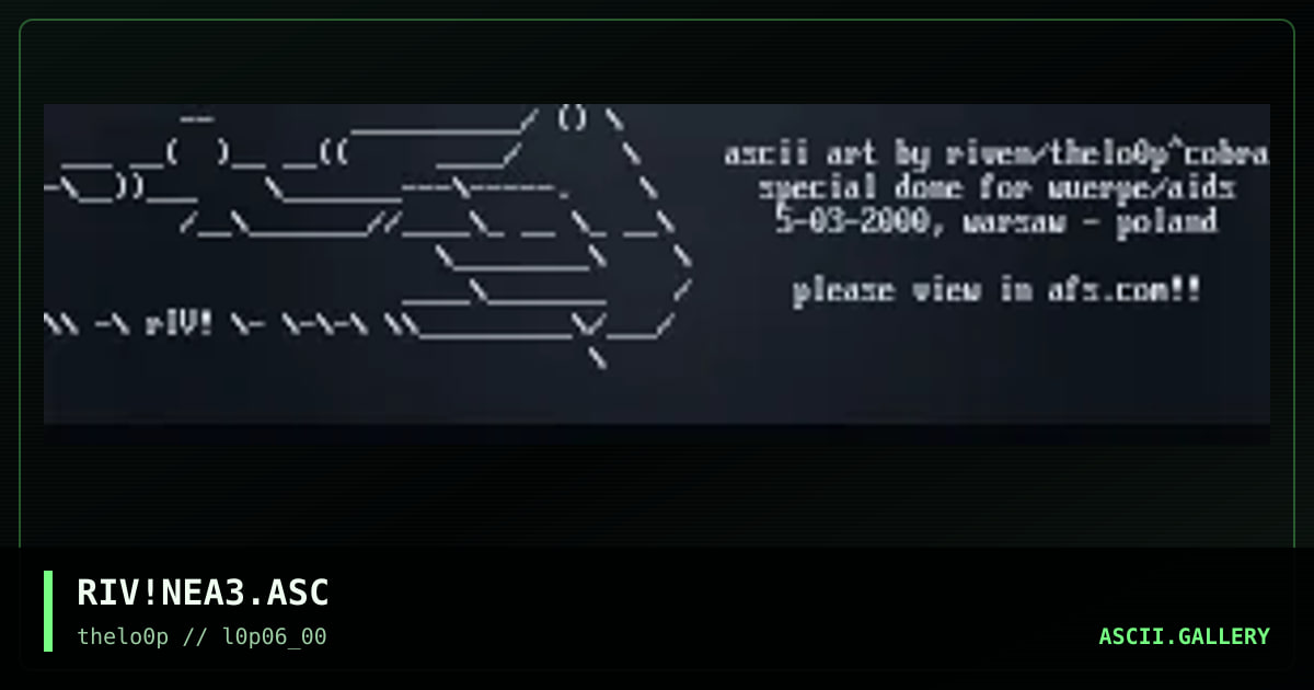 RIV!NEA3.ASC, by riven, 2000