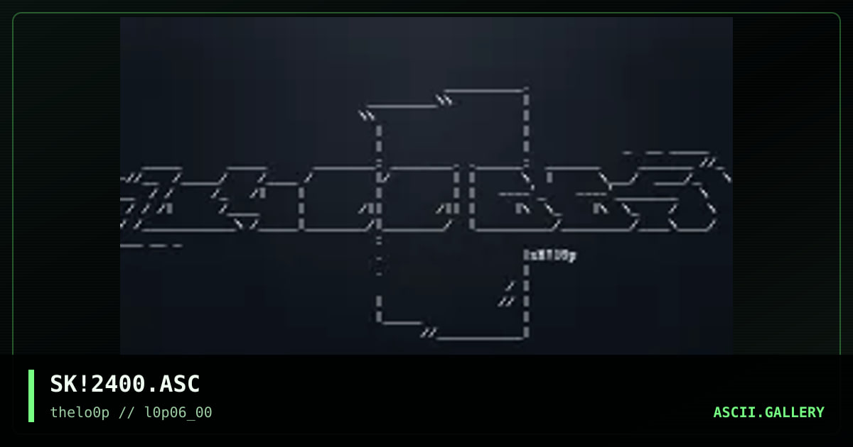 SK!2400.ASC, by simonking, 2000