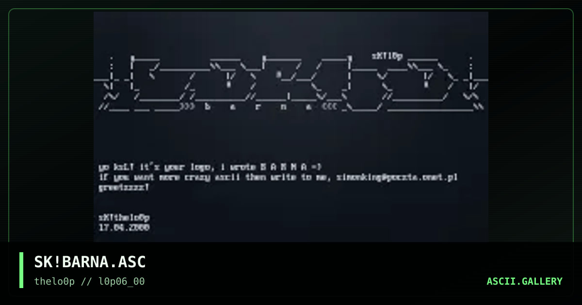 SK!BARNA.ASC, by simonking, 2000
