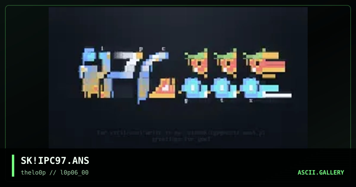 iPC 1997, by simonking, 2000