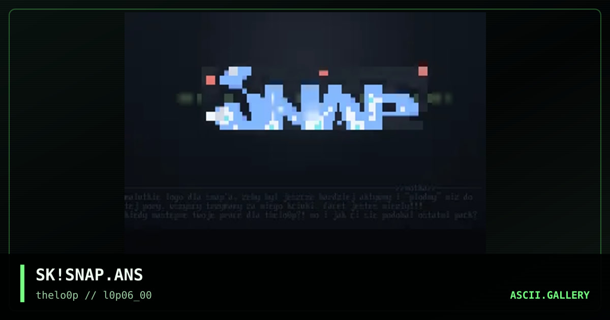 bLUEsNAP ;), by simonking, 2000