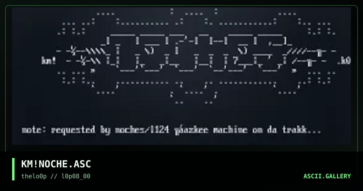 KM!NOCHE.ASC, by kempy, 2000