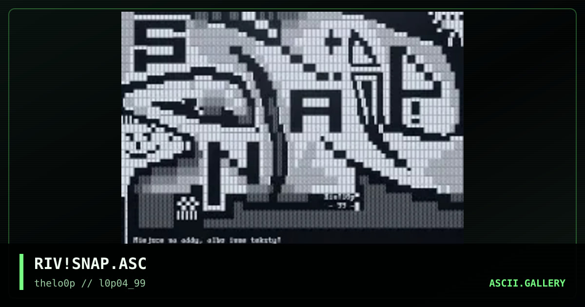 RIV!SNAP.ASC, by riven, 1999